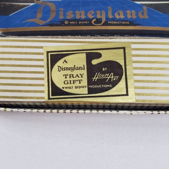 VTG Disneyland Sleeping Beauty Castle Trinket Ash Tray By Houze Art NOS Retired - Picture 6 of 8